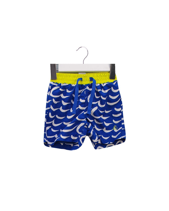 A Blue Swim Shorts from Petit Bateau in size 3-6M for boy. (Front View)