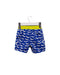 A Blue Swim Shorts from Petit Bateau in size 3-6M for boy. (Back View)