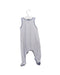 A Blue Onesies from Petit Bateau in size 0-3M for boy. (Back View)