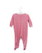 A Pink Onesies from Petit Bateau in size 3-6M for girl. (Back View)