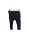 A Navy Leggings from Petit Bateau in size 3-6M for girl. (Front View)