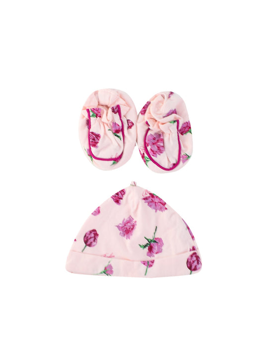 A Pink Beanies from Baker by Ted Baker in size 6-12M for girl. (Front View)