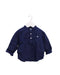 A Navy Long Sleeve Tops from Bout'Chou in size 6-12M for boy. (Front View)
