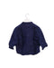 A Navy Long Sleeve Tops from Bout'Chou in size 6-12M for boy. (Back View)