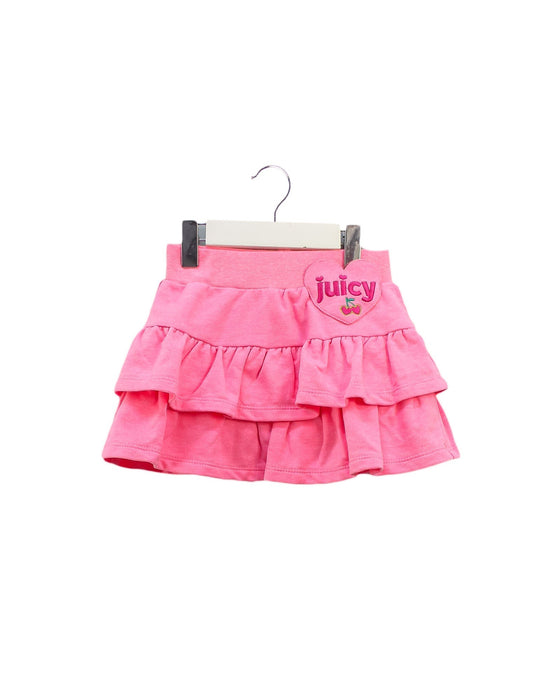 A Pink Short Skirts from Juicy Couture in size 4T for girl. (Front View)