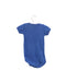 A Blue Short Sleeve Bodysuits from Petit Bateau in size 0-3M for boy. (Back View)