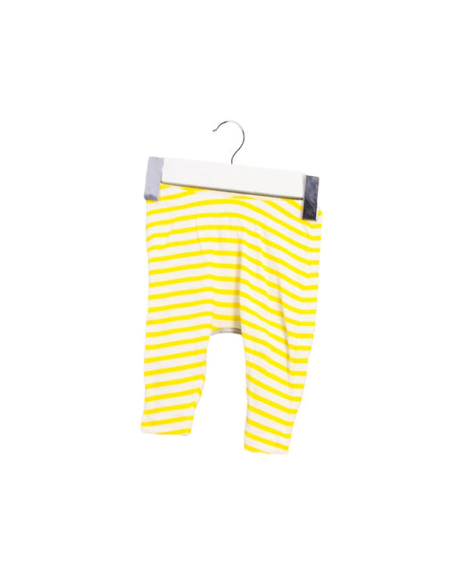 A Yellow Leggings from Seed in size Newborn for girl. (Front View)