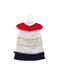 A Multicolour Sleeveless Dresses from Boboli in size 6-12M for girl. (Back View)