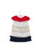 A Multicolour Sleeveless Dresses from Boboli in size 6-12M for girl. (Back View)