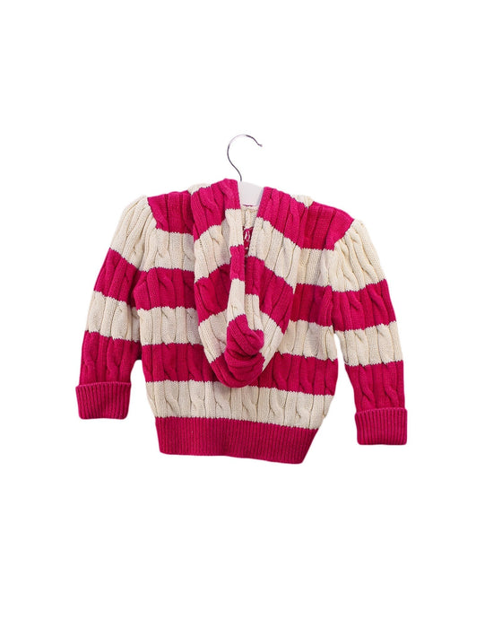 A Pink Lightweight Jackets from Ralph Lauren in size 6-12M for girl. (Back View)