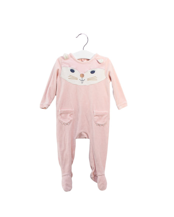 A Pink Onesies from Little Marc Jacobs in size 6-12M for girl. (Front View)