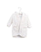 A White Bathrobes from Ralph Lauren in size 3-6M for girl. (Front View)