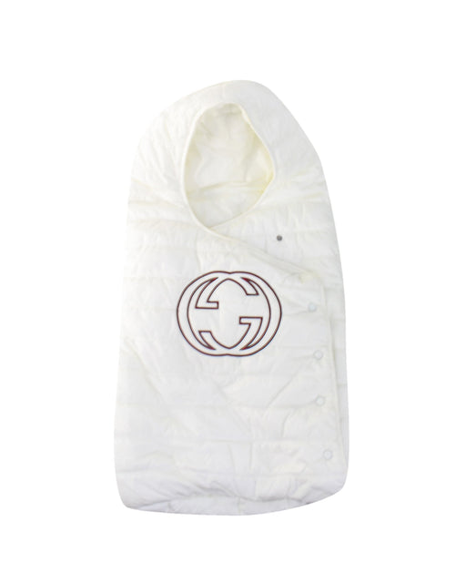 A White Strollers & Accessories from Gucci in size 3-6M for neutral. (Front View)