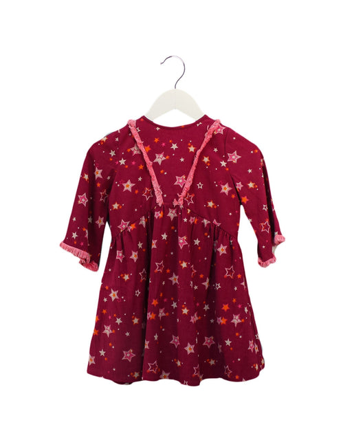 A Red Long Sleeve Dresses from Wild & Gorgeous in size 2T for girl. (Front View)