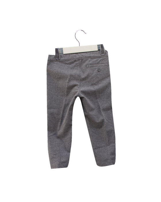 A Grey Dress Pants from Il Gufo in size 12-18M for boy. (Back View)