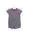 A White Short Sleeve Rompers from Ferrari in size 3-6M for boy. (Front View)