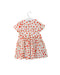 A Red Short Sleeve Dresses from Mini Rodini in size 2T for girl. (Back View)