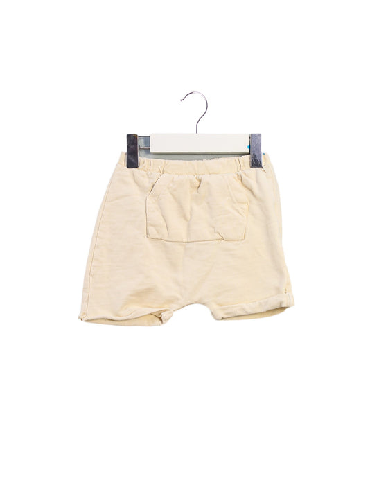 A Beige Shorts from Vertbaudet in size 6-12M for boy. (Front View)
