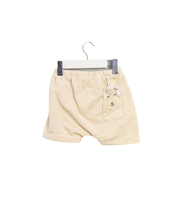 A Beige Shorts from Vertbaudet in size 6-12M for boy. (Back View)