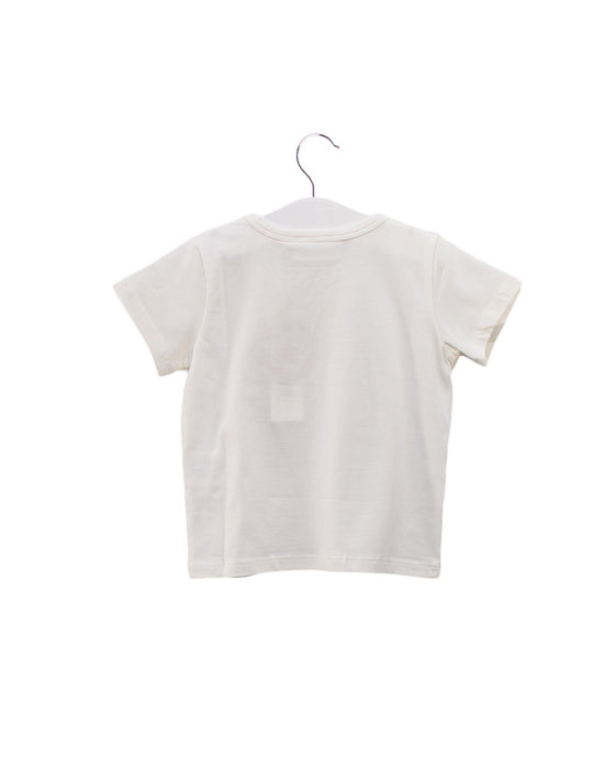A White Short Sleeve T Shirts from Mini Rodini in size 12-18M for girl. (Back View)