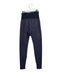 A Navy Sweatpants from 010 Maternity in size S for maternity. (Back View)