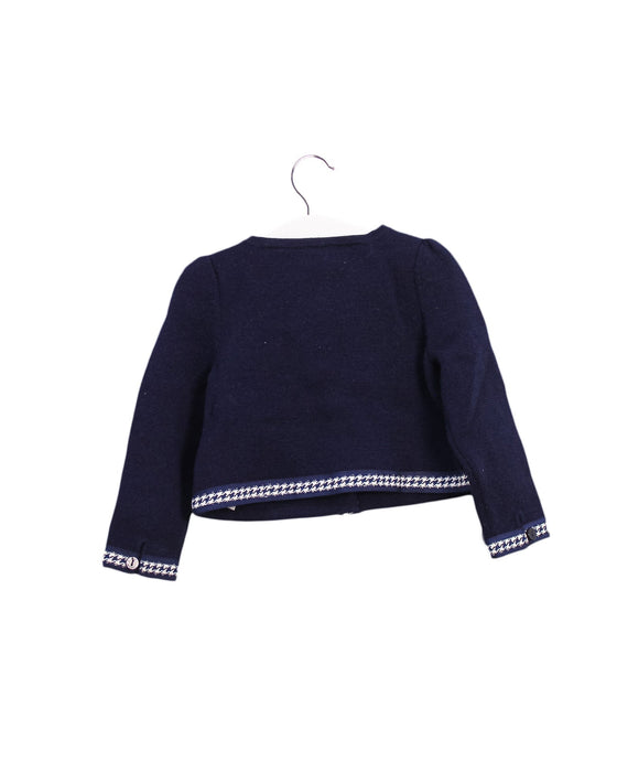 A Navy Cardigans from Nicholas & Bears in size 12-18M for girl. (Back View)