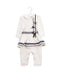 A White Long Sleeve Jumpsuits from Nicholas & Bears in size 6-12M for girl. (Front View)