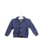 A Blue Cardigans from Tartine et Chocolat in size 6-12M for boy. (Front View)
