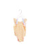 A White Swimsuits from Seed in size 3-6M for girl. (Front View)