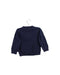 A Navy Zippered Sweatshirts from Burberry in size 6-12M for boy. (Back View)