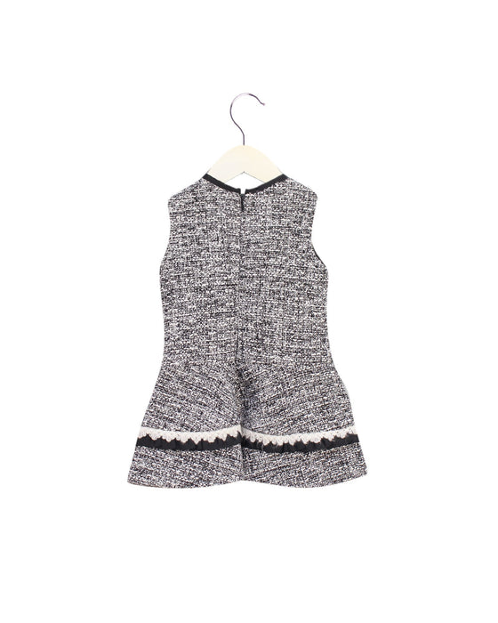 A Black Sleeveless Dresses from Nicholas & Bears in size 12-18M for girl. (Back View)
