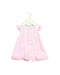 A Pink Short Sleeve Dresses from Nicholas & Bears in size 3-6M for girl. (Front View)