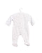 A White Long Sleeve Jumpsuits from Absorba in size 0-3M for boy. (Back View)