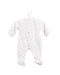 A White Long Sleeve Jumpsuits from Absorba in size 0-3M for boy. (Back View)