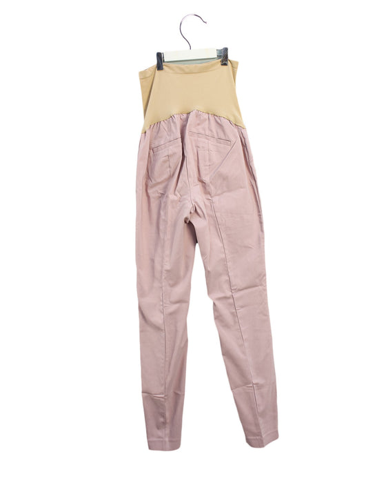 A Pink Casual Pants from Motherhood Maternity in size S for maternity. (Back View)