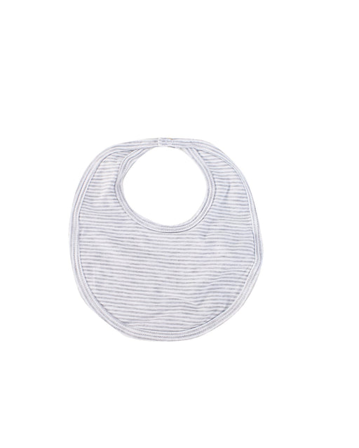 A Grey Bibs from Kissy Kissy in size O/S for neutral. (Front View)