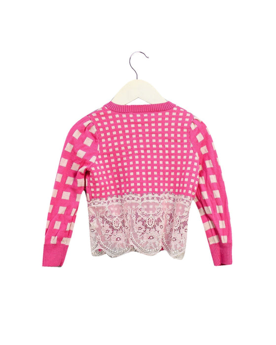 A Pink Cardigans from Nicholas & Bears in size 2T for girl. (Back View)