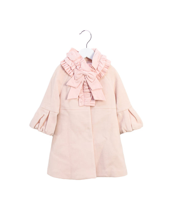 A Pink Coats from Nicholas & Bears in size 12-18M for girl. (Front View)