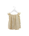 A Gold Short Sleeve Tops from Bonpoint in size 4T for girl. (Front View)