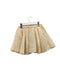 A Gold Short Skirts from Bonpoint in size 4T for girl. (Back View)