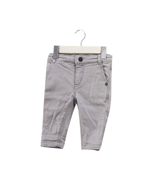 A Grey Jeans from Jacadi in size 3-6M for boy. (Front View)