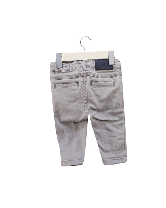 A Grey Jeans from Jacadi in size 3-6M for boy. (Back View)