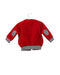A Red Cardigans from Petit Bateau in size 3-6M for boy. (Back View)