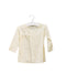 A Yellow Long Sleeve Tops from Mides in size 3-6M for neutral. (Front View)
