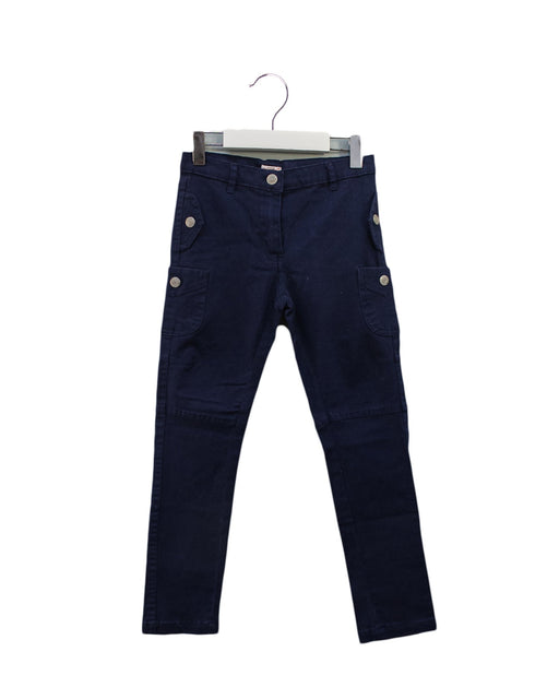 A Navy Casual Pants from Gocco in size 5T for girl. (Front View)