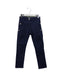 A Navy Casual Pants from Gocco in size 5T for girl. (Front View)