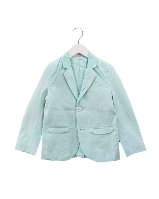 A Blue Blazers from Billybandit in size 6T for boy. (Front View)