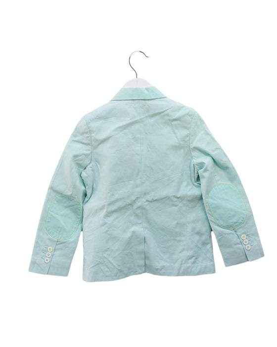A Blue Blazers from Billybandit in size 6T for boy. (Back View)