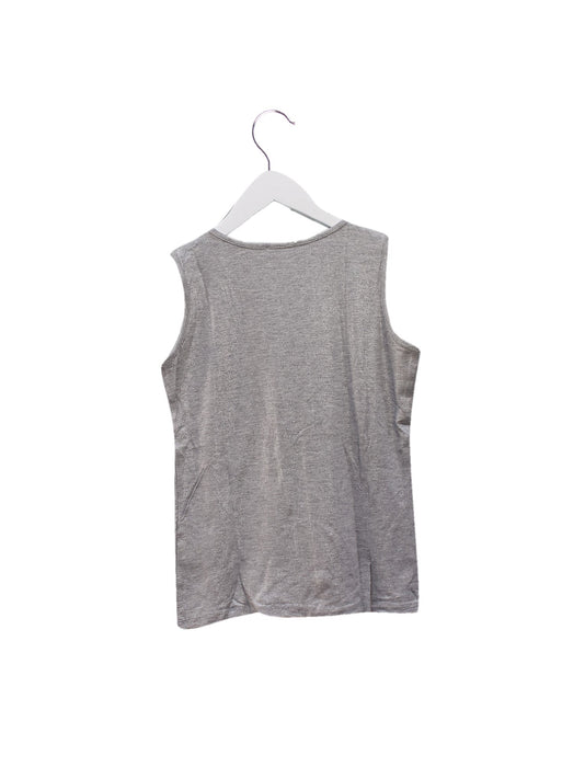 A Grey Sleeveless Tops from So Twee by Miss Grant in size 10Y for girl. (Back View)