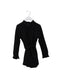 A Black Long Sleeve Dresses from Bonpoint in size 6T for girl. (Front View)